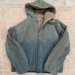 Women's Green Hooded Sweatshirt